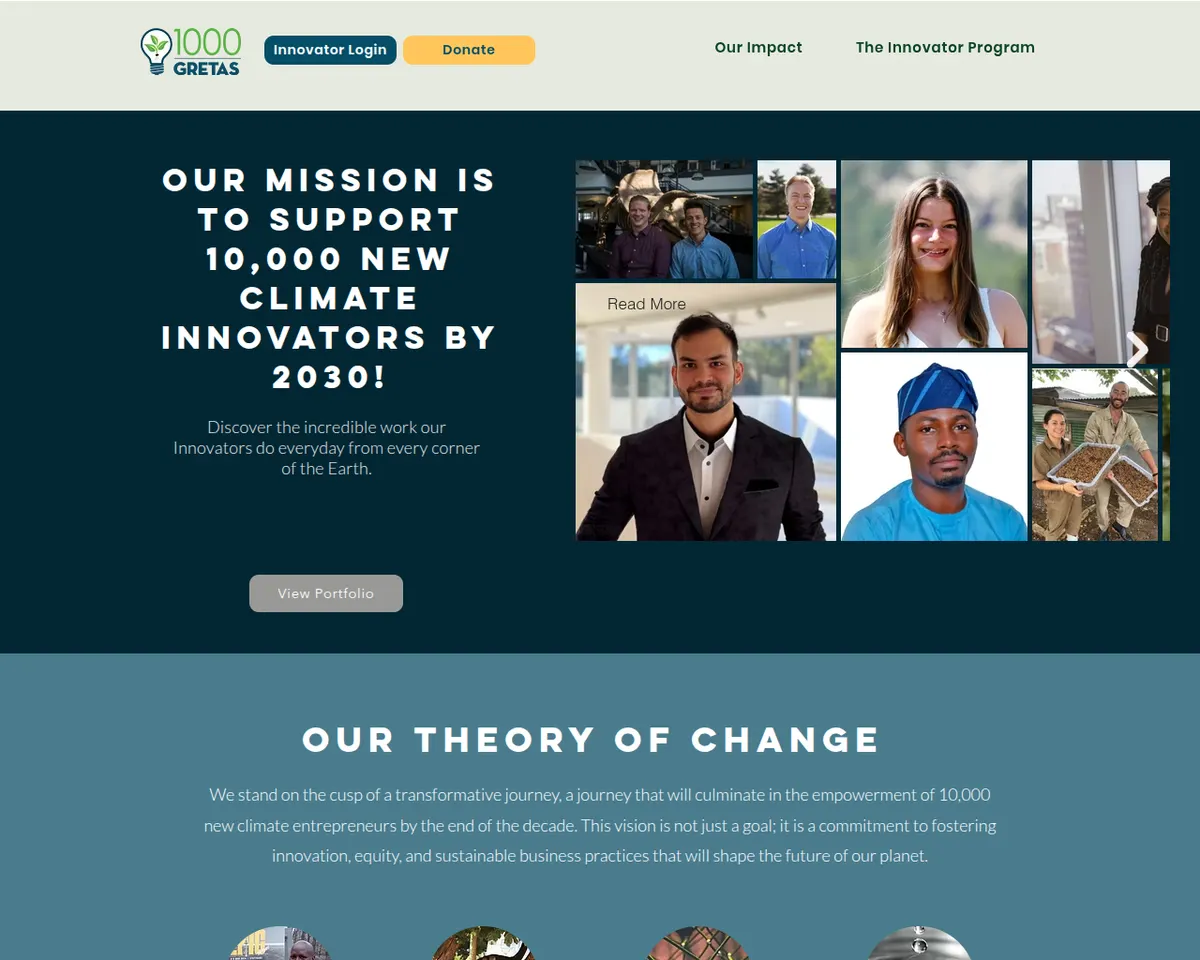 Visit the 1000 Gretas website (opens in a new tab)