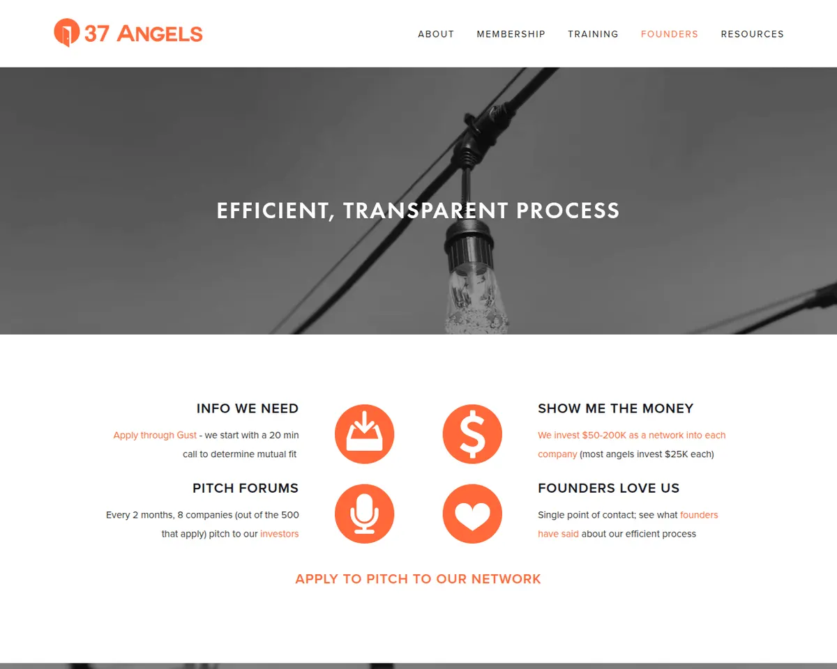 Visit the 37 Angels website (opens in a new tab)