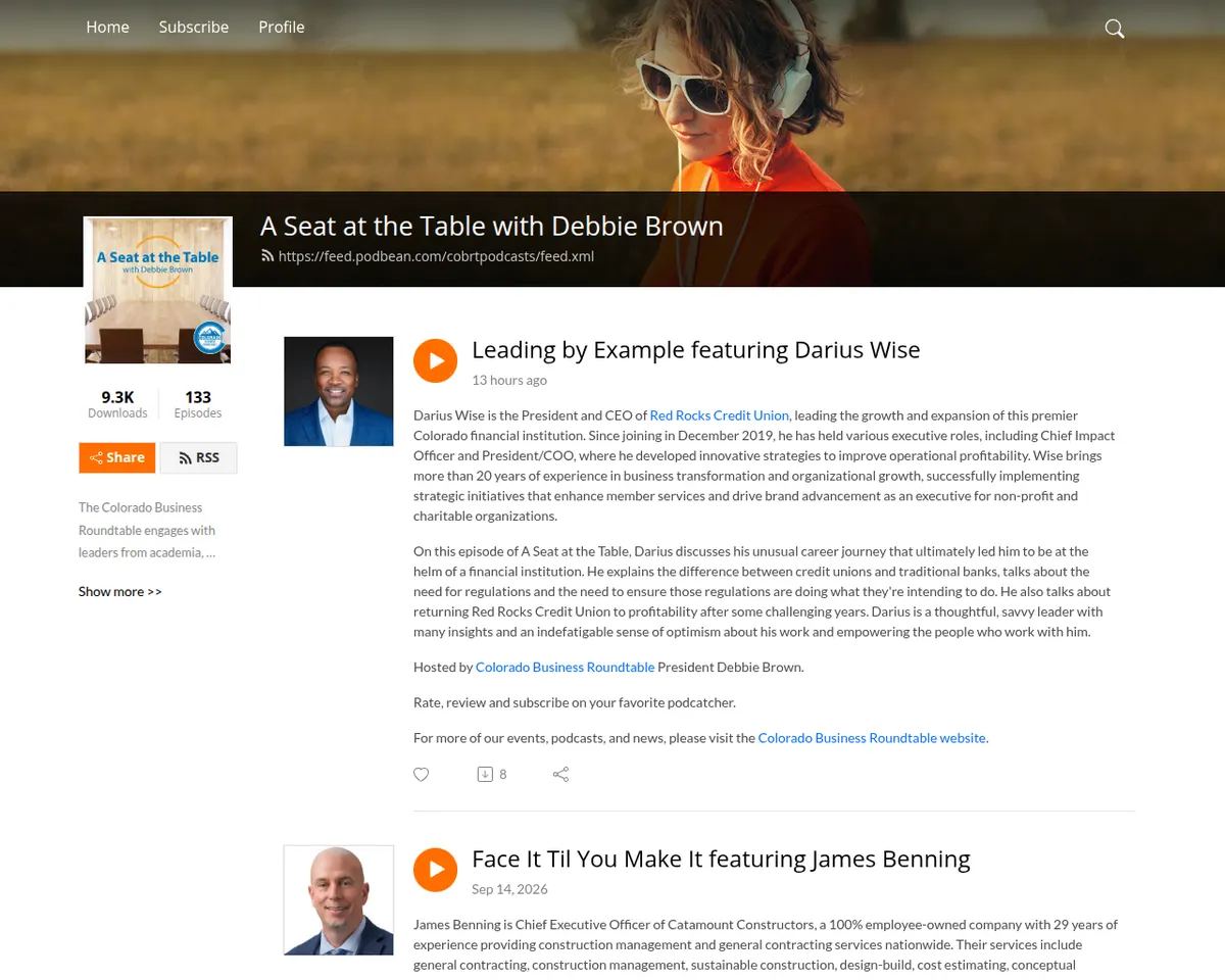 Visit the A Seat at the Table Podcast website (opens in a new tab)