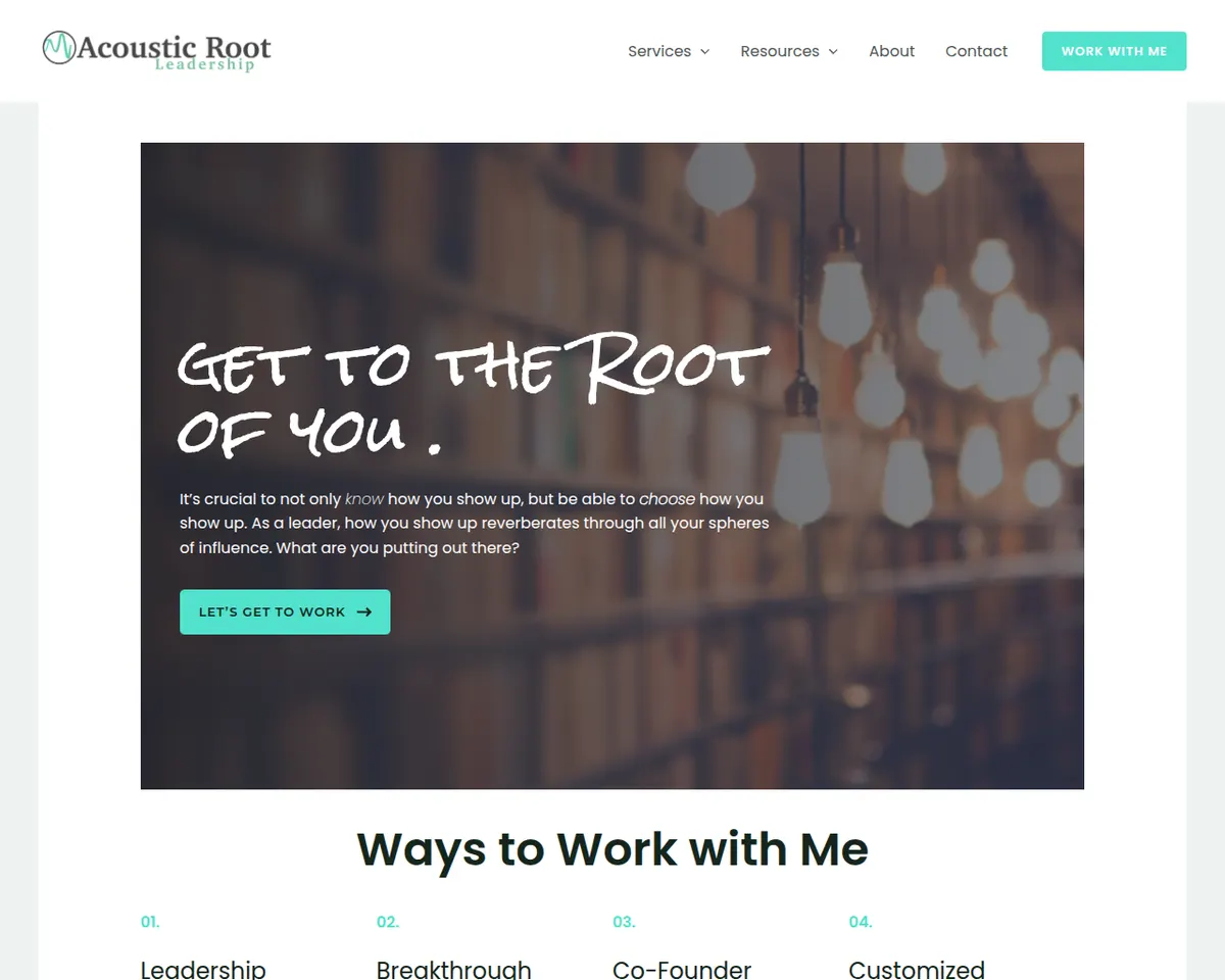 Visit the Acoustic Root Leadership website (opens in a new tab)