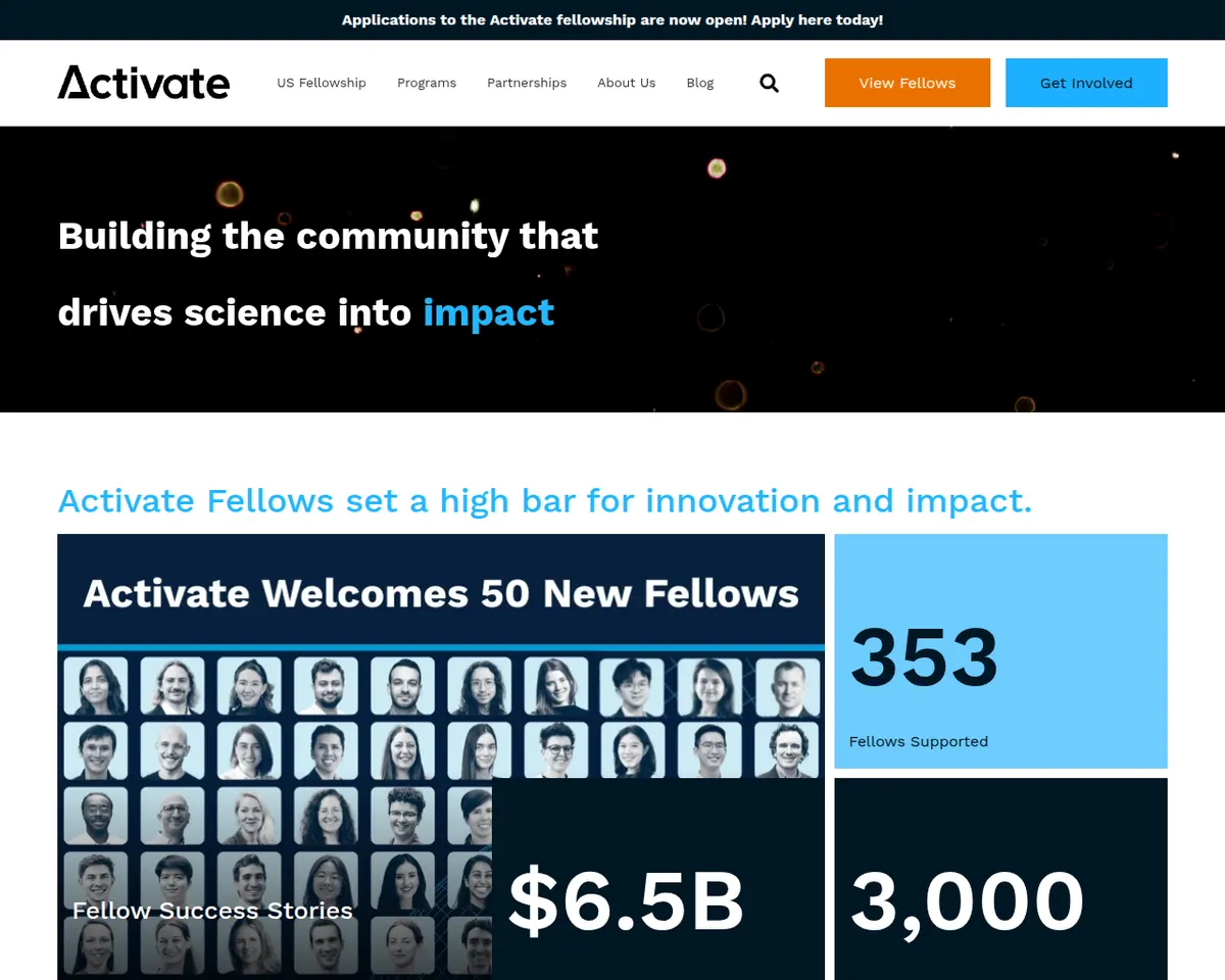 Visit the Activate Fellows website (opens in a new tab)
