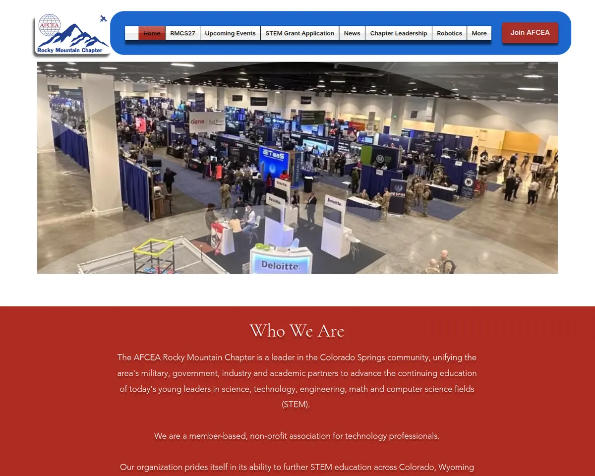 Visit the AFCEA Rocky Mountain Chapter website (opens in a new tab)