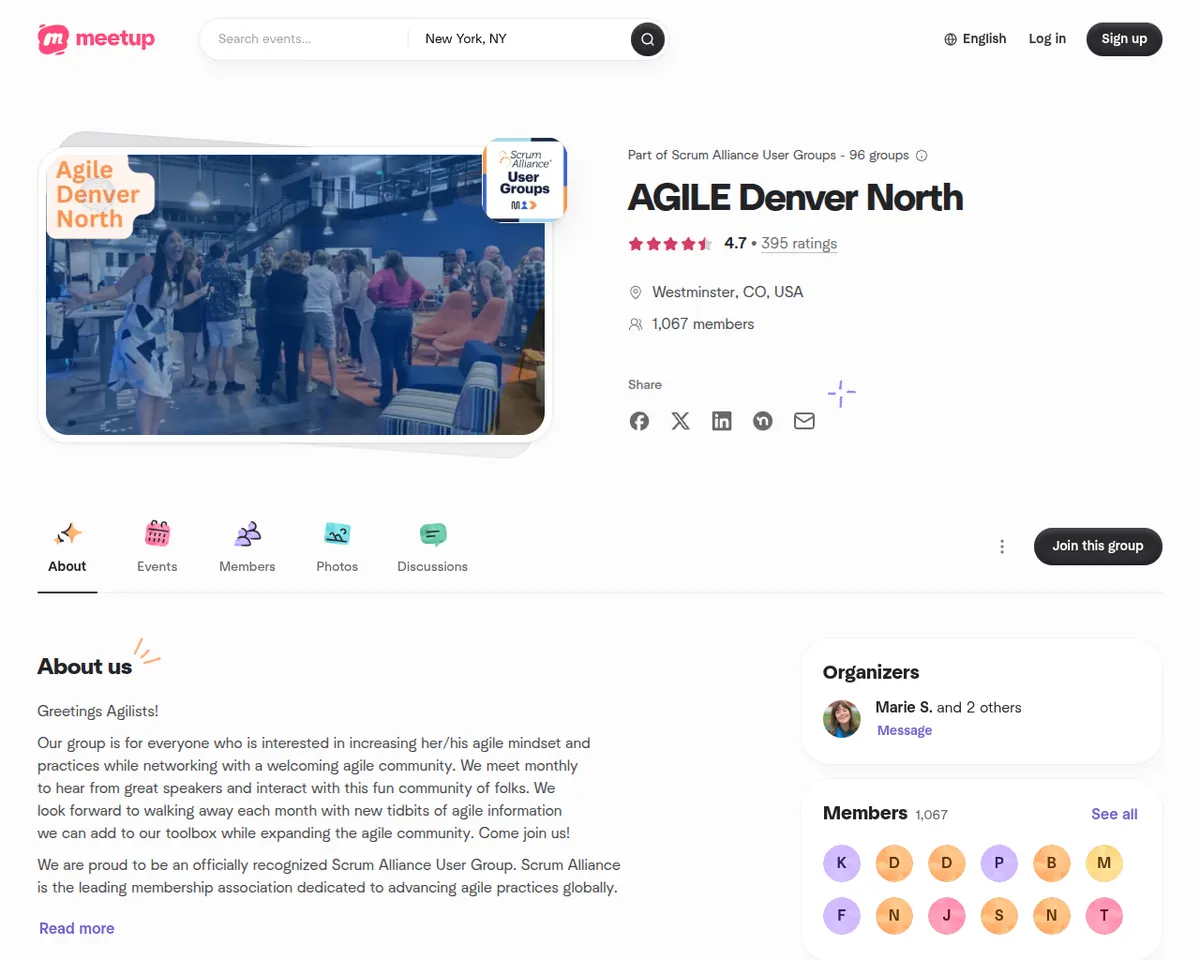 Visit the AGILE Denver North website (opens in a new tab)
