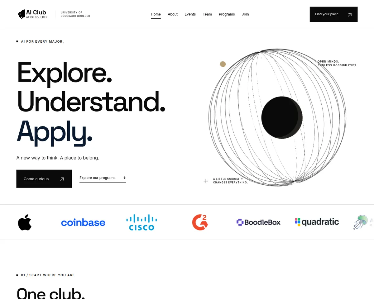 Visit the AI Club at CU Boulder website (opens in a new tab)