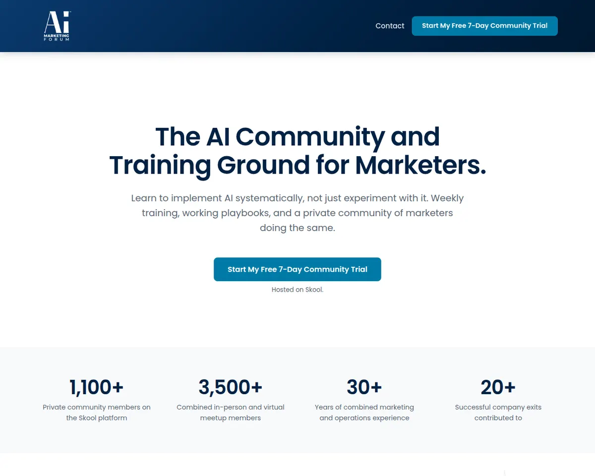 Visit the AI Marketing Forum website (opens in a new tab)