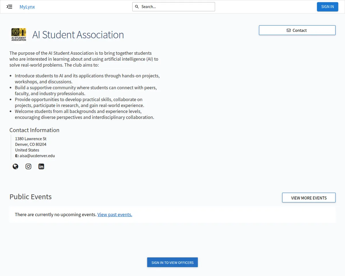 Visit the AI Student Association website (opens in a new tab)