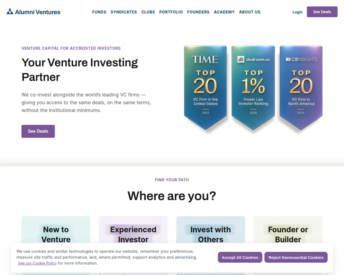 Visit the Alumni Ventures website (opens in a new tab)