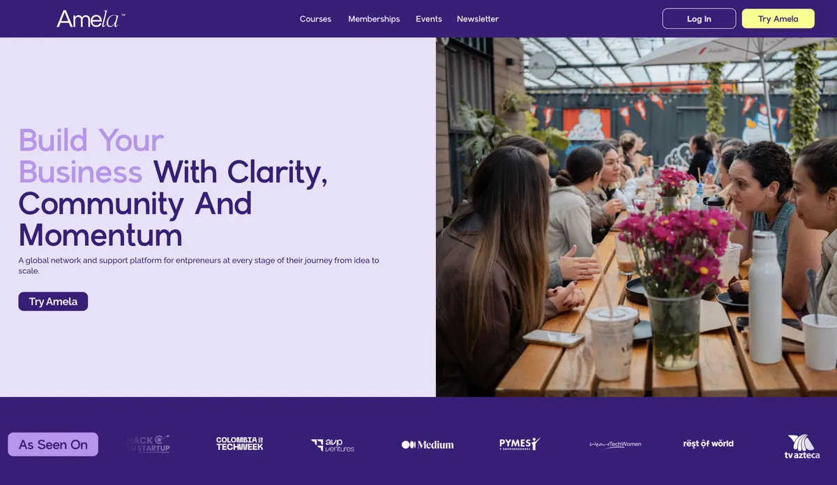 Visit the Amela website (opens in a new tab)