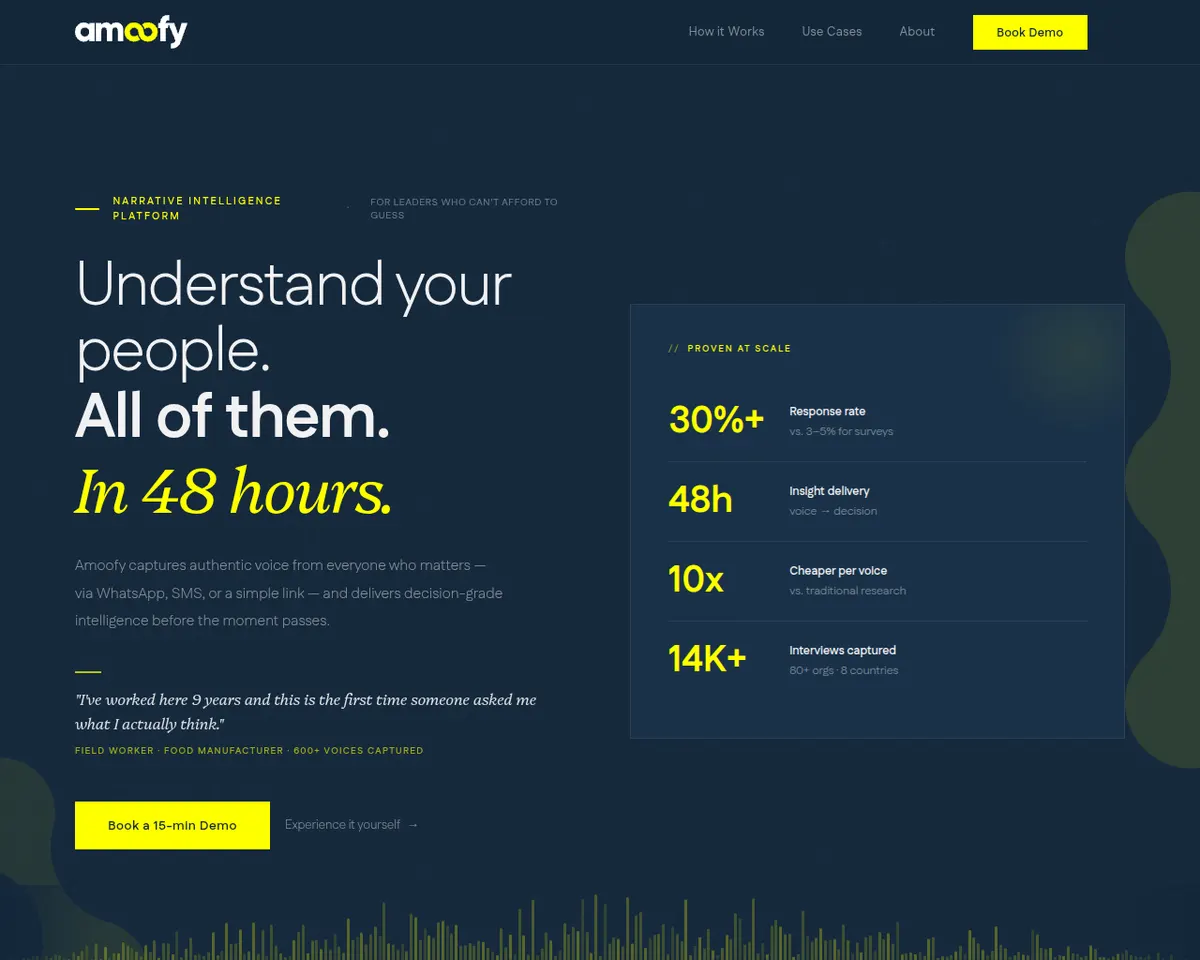 Visit the Amoofy website (opens in a new tab)