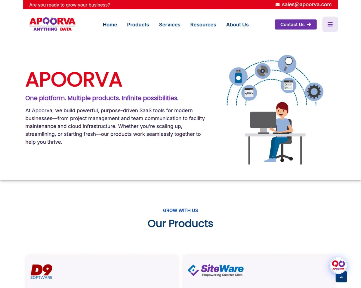 Visit the APOORVA website (opens in a new tab)