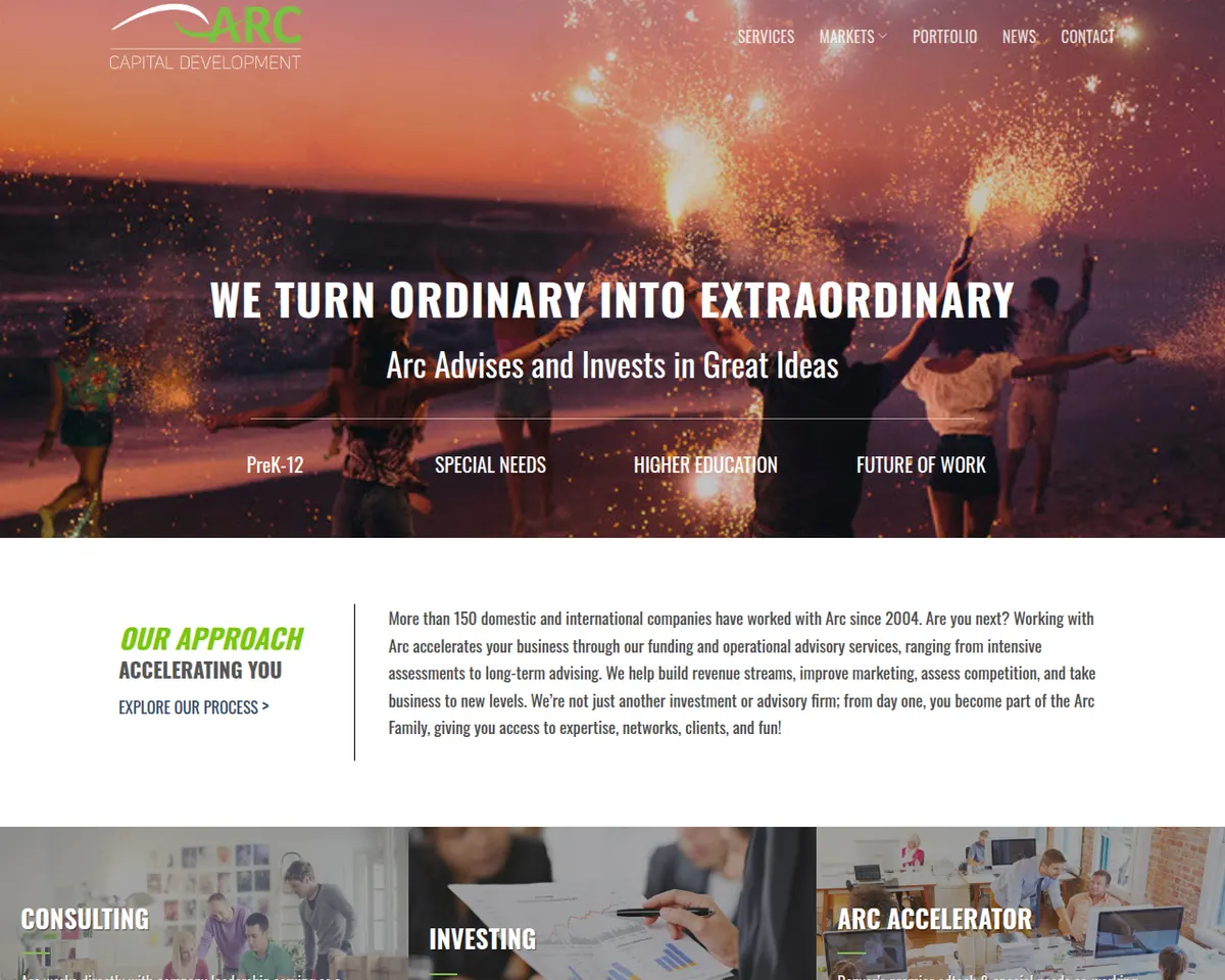 Visit the Arc Capital Development website (opens in a new tab)