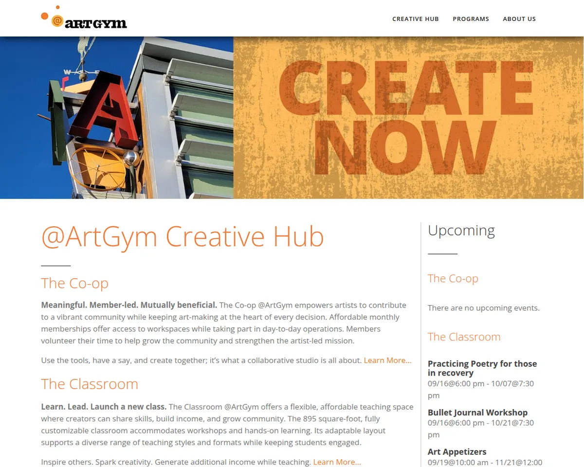 Visit the Art Gym Denver website (opens in a new tab)