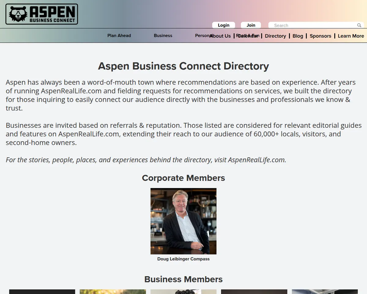 Visit the Aspen Business Connect website (opens in a new tab)