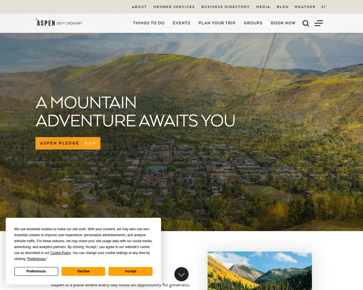 Visit the Aspen Chamber Resort Association (ACRA) website (opens in a new tab)