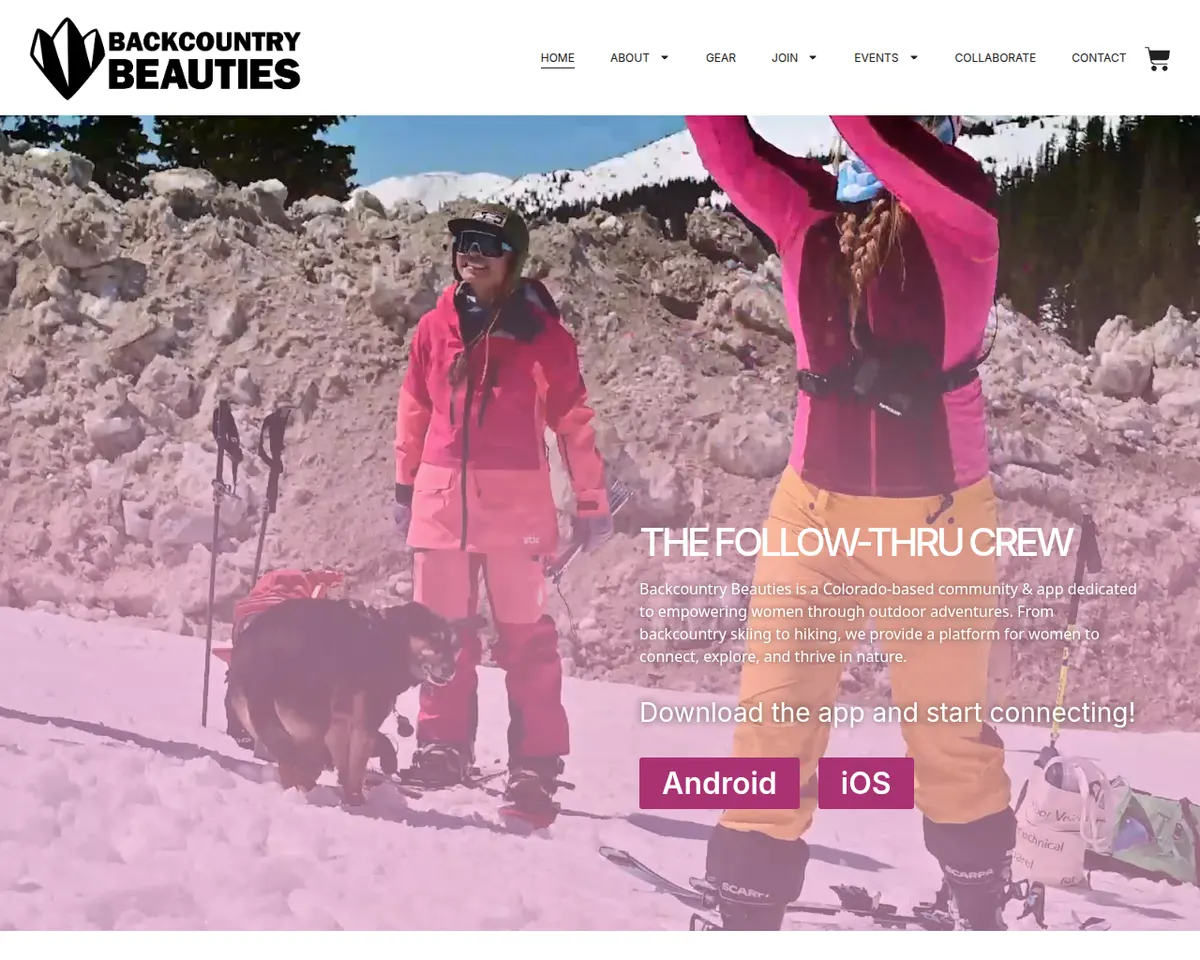 Visit the Backcountry Beauties website (opens in a new tab)