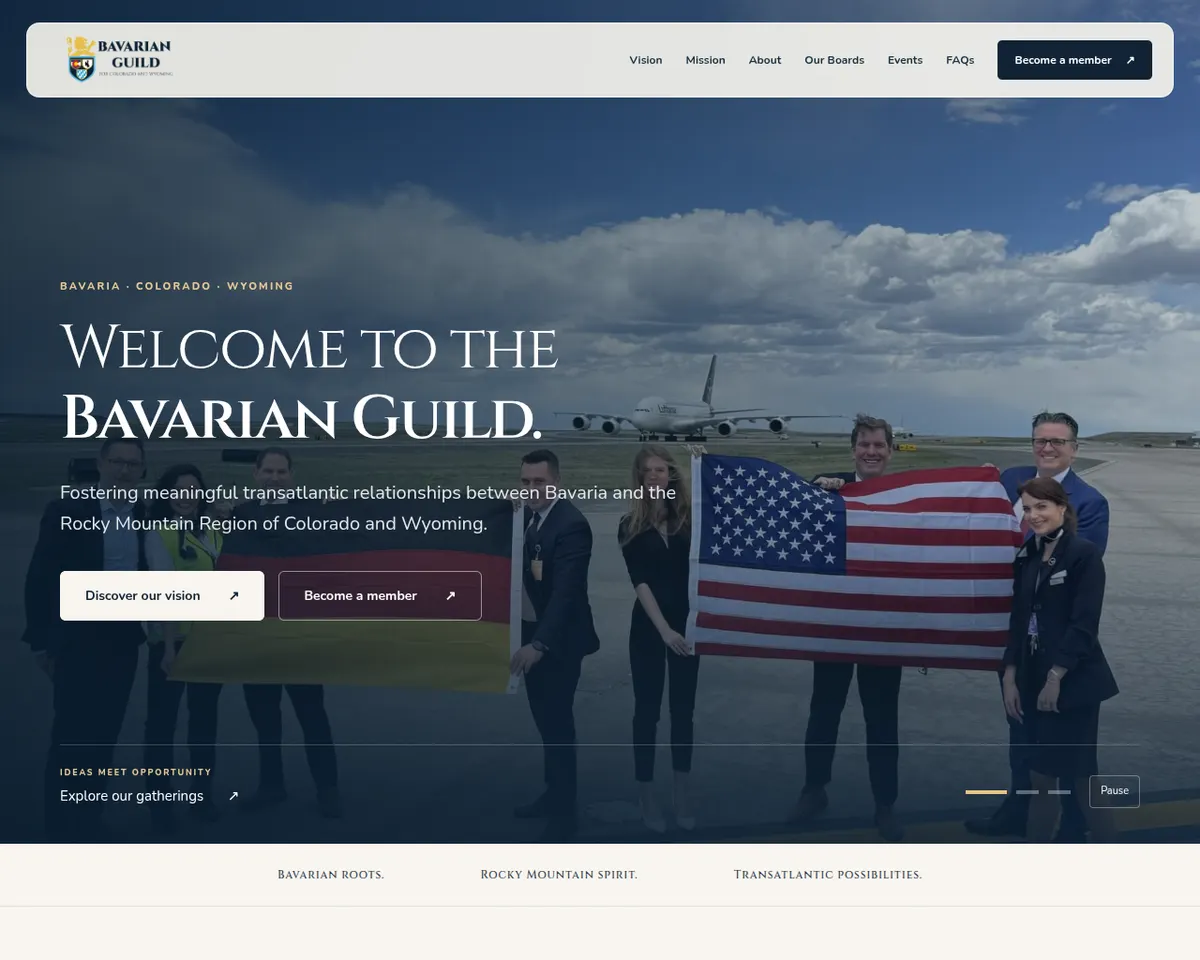 Visit the Bavarian Guild website (opens in a new tab)