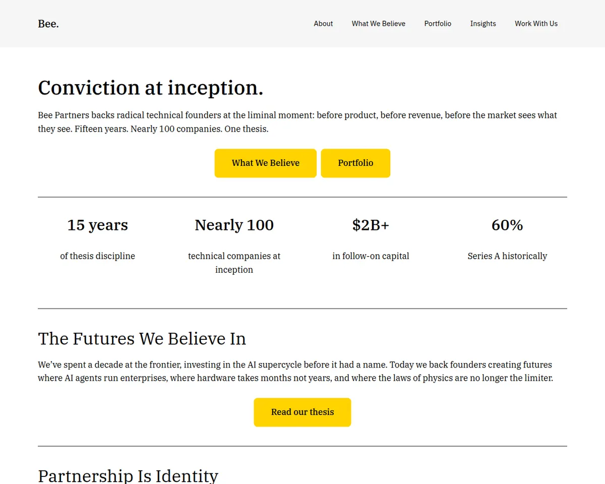 Visit the Bee Partners website (opens in a new tab)