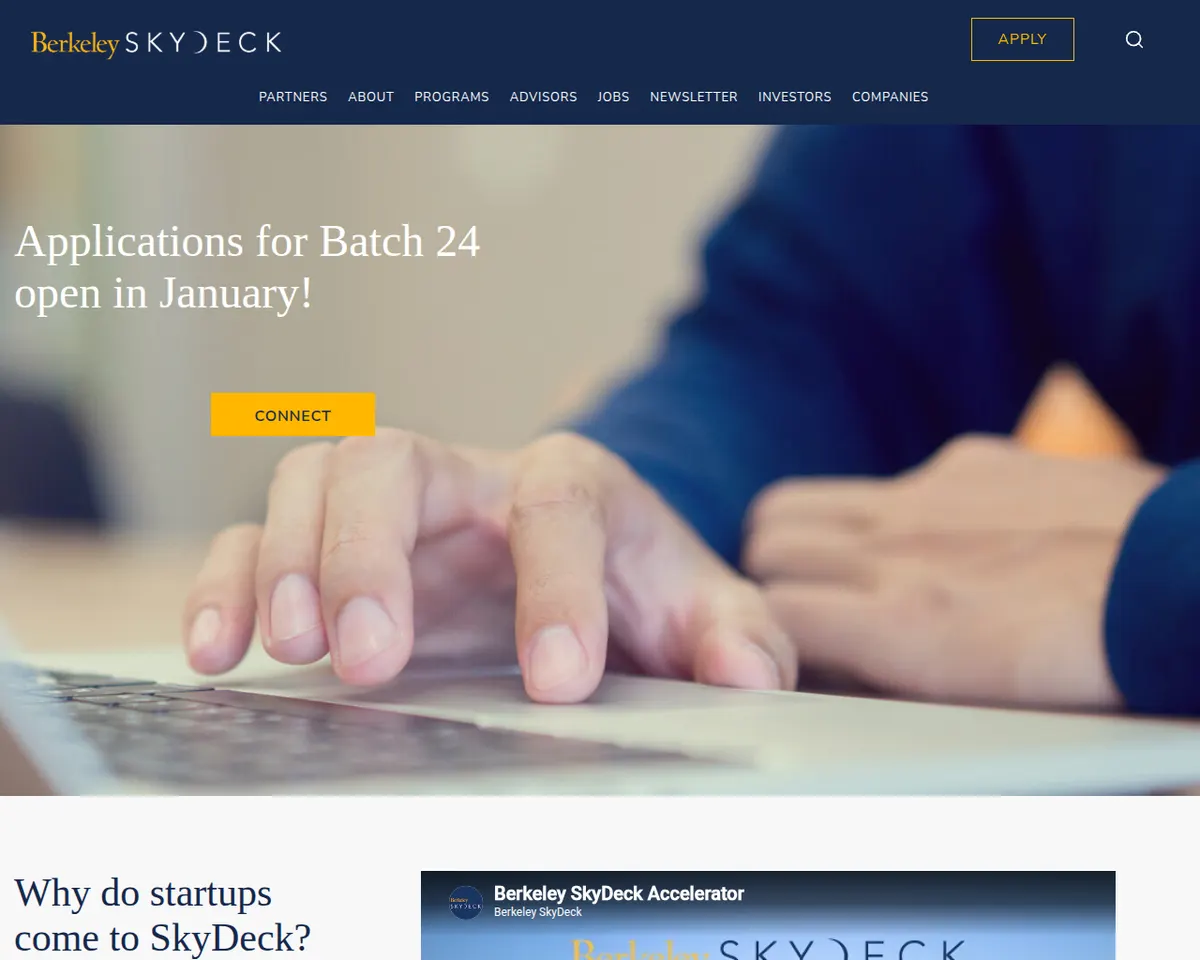 Visit the Berkeley SkyDeck website (opens in a new tab)