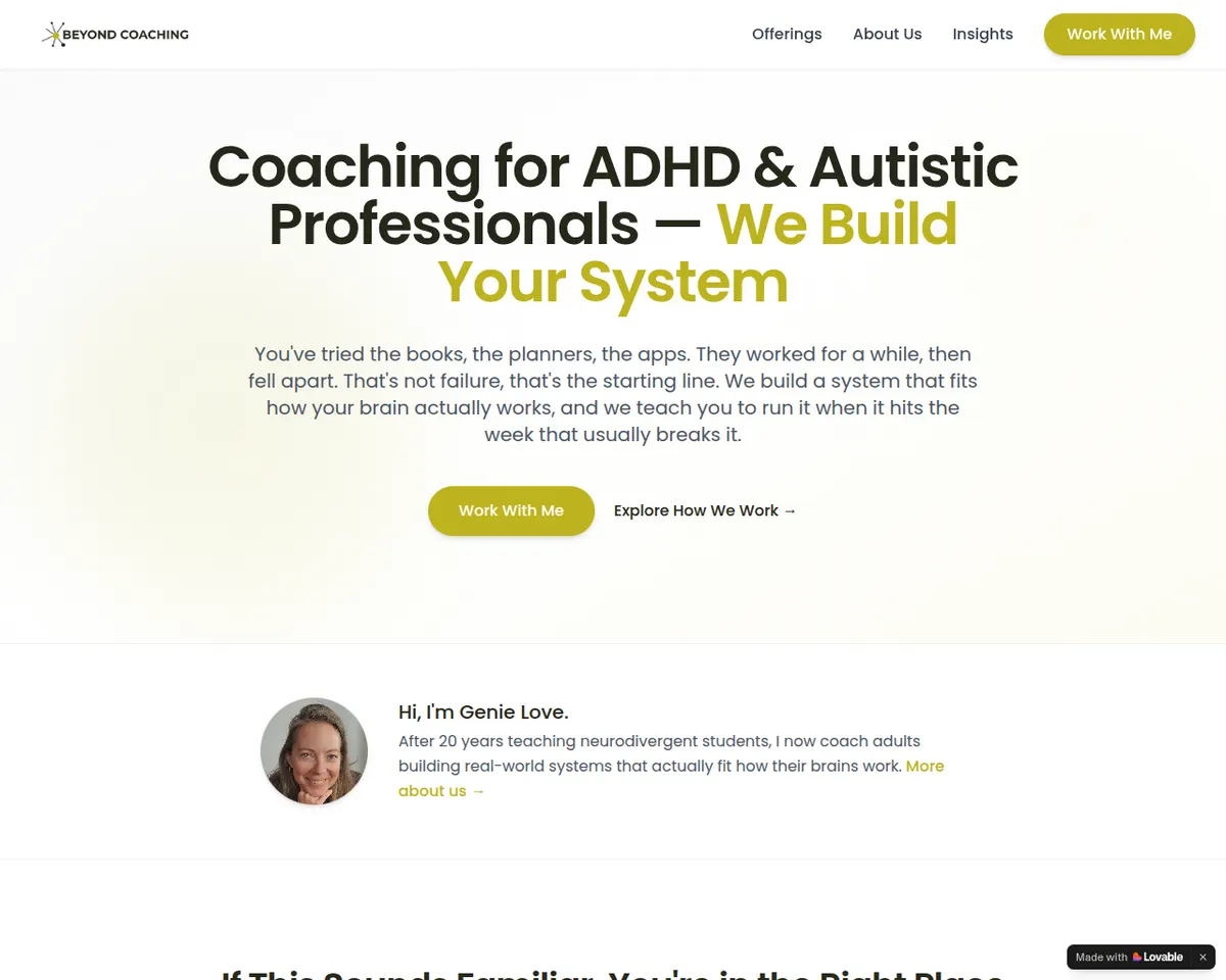 Visit the Beyond Coaching website (opens in a new tab)