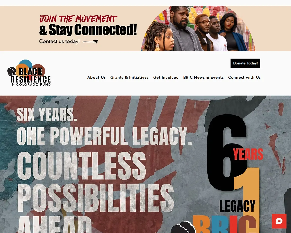 Visit the Black Resilience in Colorado Fund (BRIC) website (opens in a new tab)
