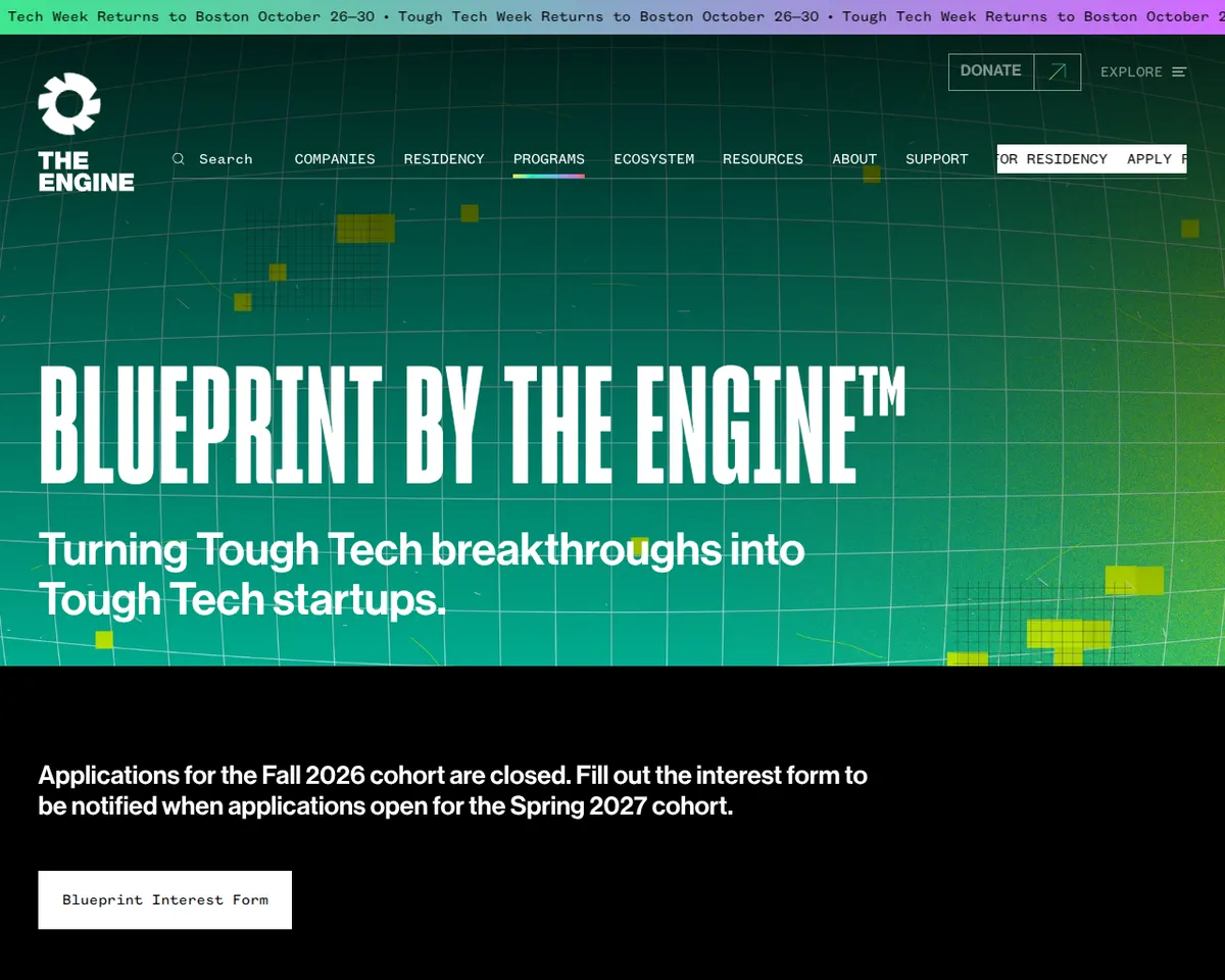 Visit the Blueprint by The Engine website (opens in a new tab)