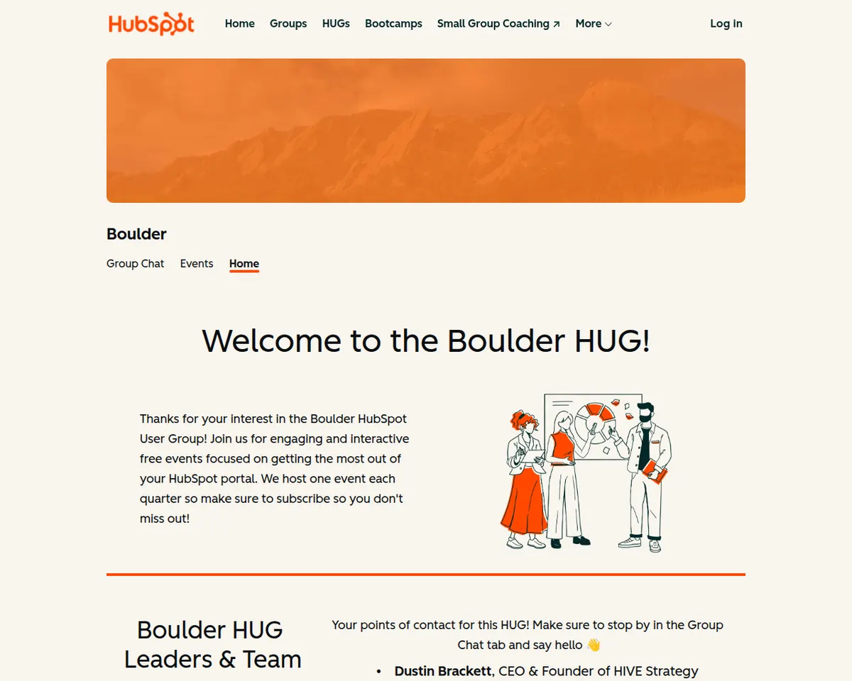 Visit the Boulder HubSpot User Group website (opens in a new tab)