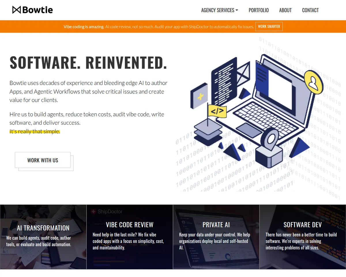 Visit the Bowtie website (opens in a new tab)
