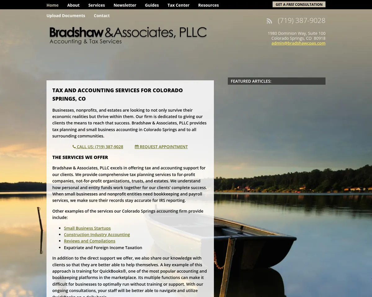 Visit the Bradshaw & Associates website (opens in a new tab)