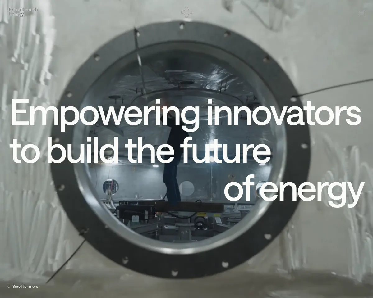 Visit the Breakthrough Energy website (opens in a new tab)