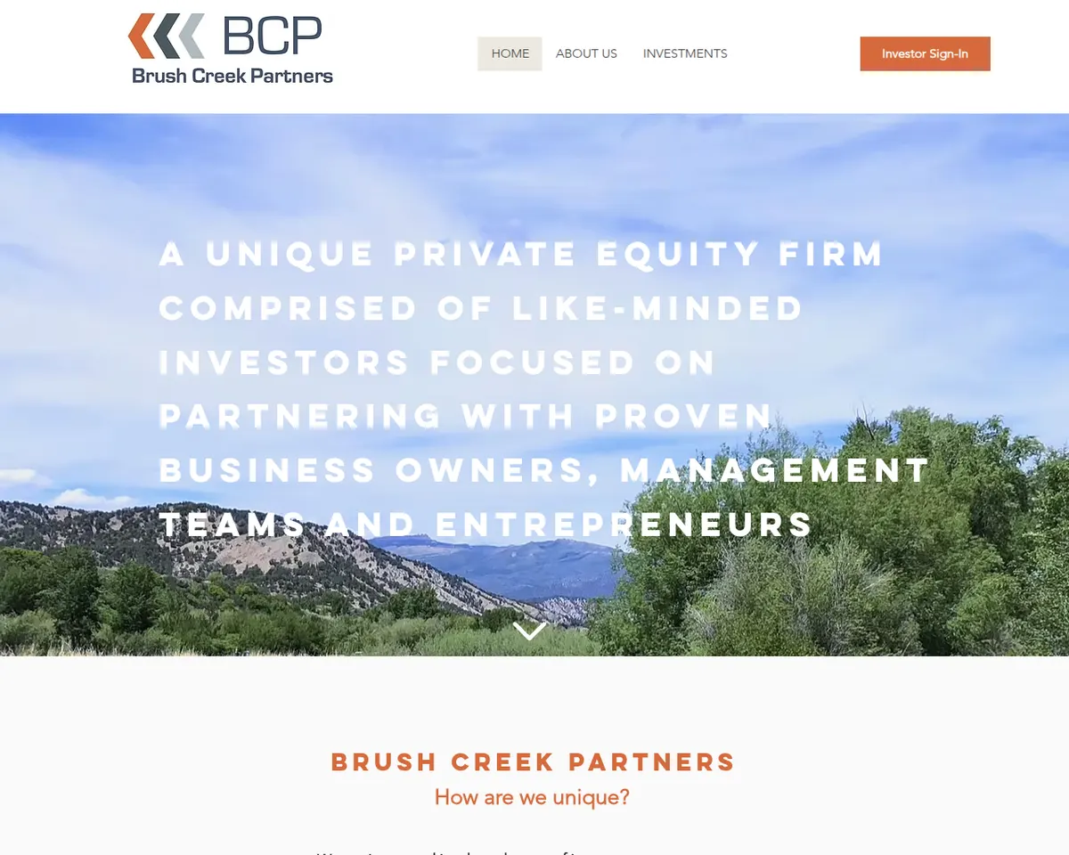 Visit the Brush Creek Partners website (opens in a new tab)
