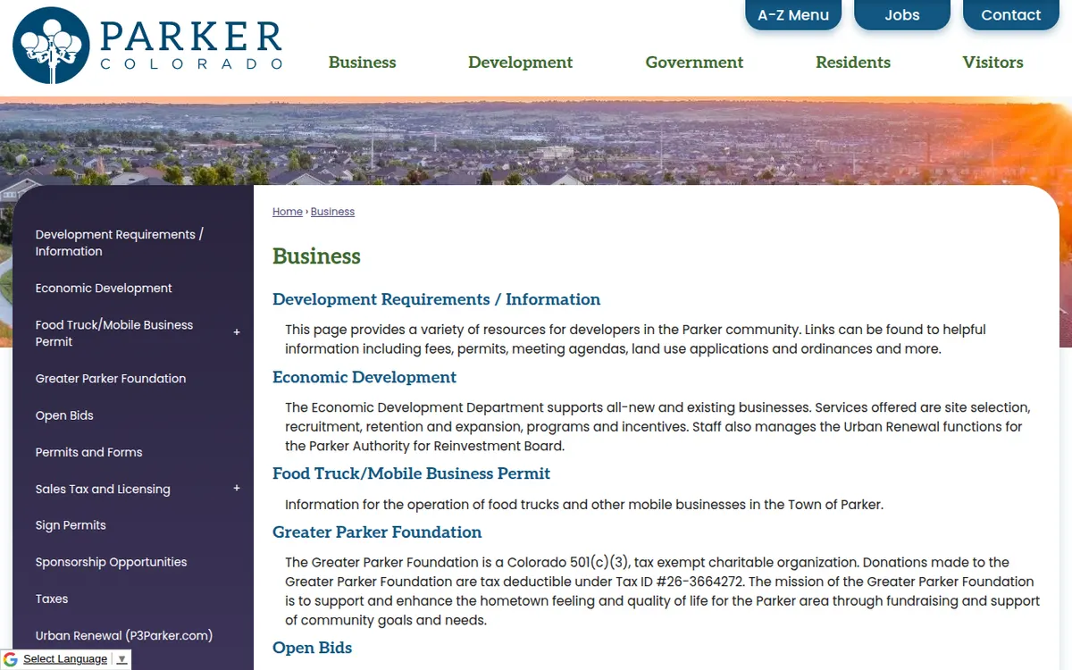 Visit the Business in Parker, CO website (opens in a new tab)