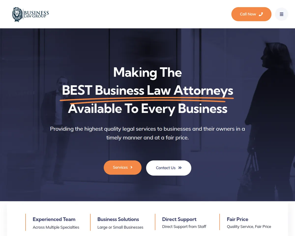 Visit the Business Law Group website (opens in a new tab)