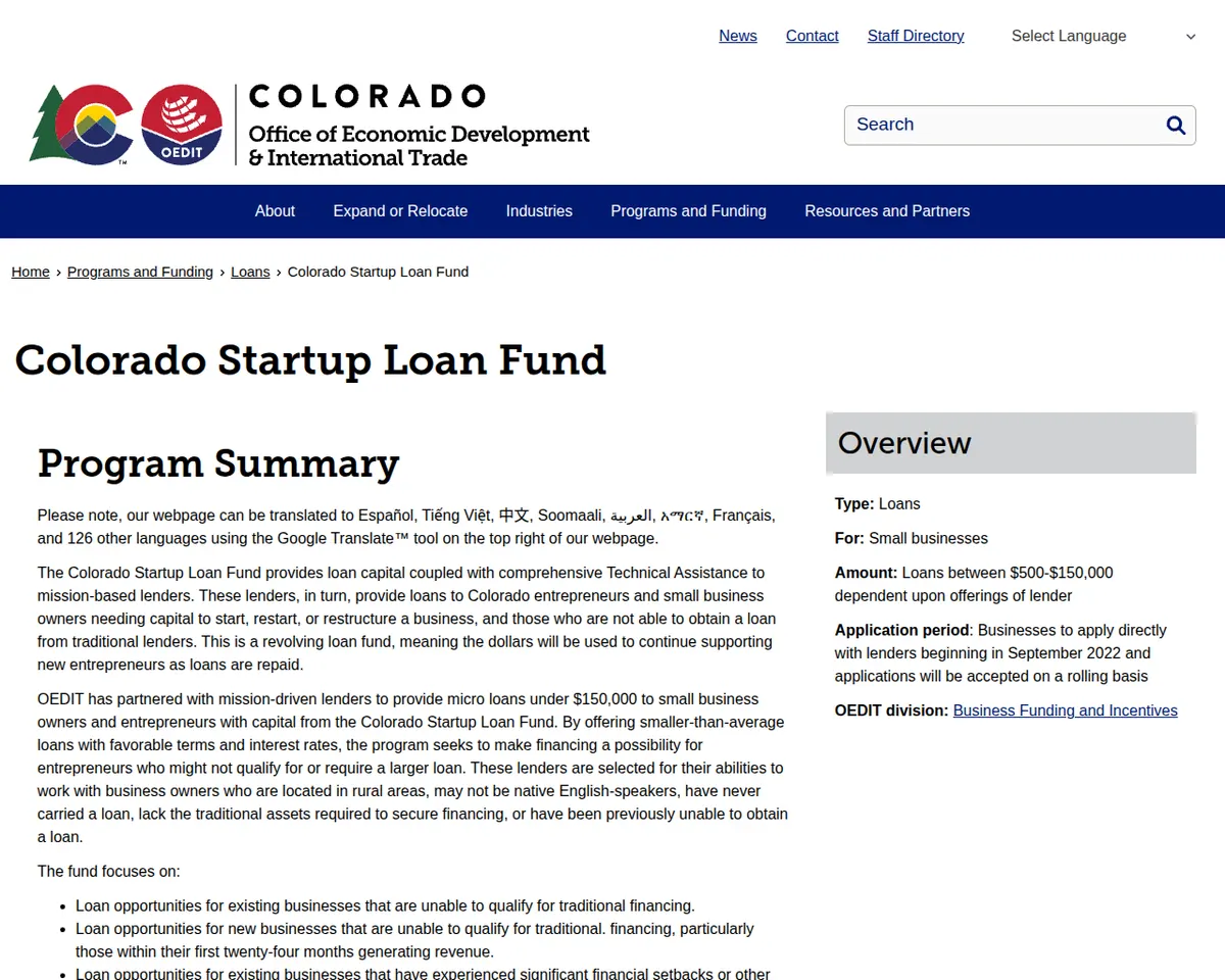 Visit the Business Loan Fund of Mesa County website (opens in a new tab)