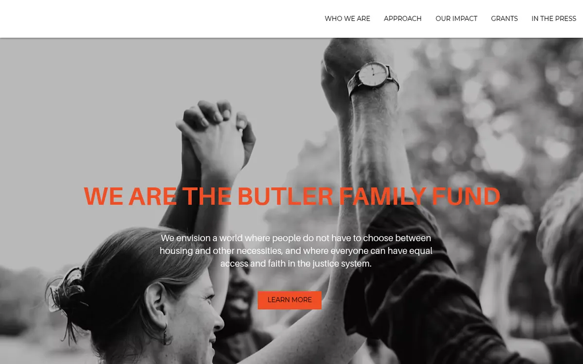 Visit the Butler Family Fund website (opens in a new tab)