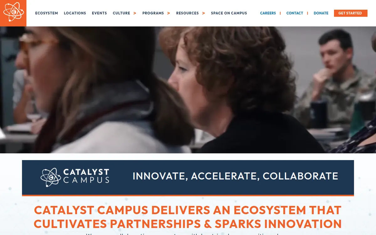 Visit the Catalyst Campus for Technology and Innovation (CCTI) website (opens in a new tab)