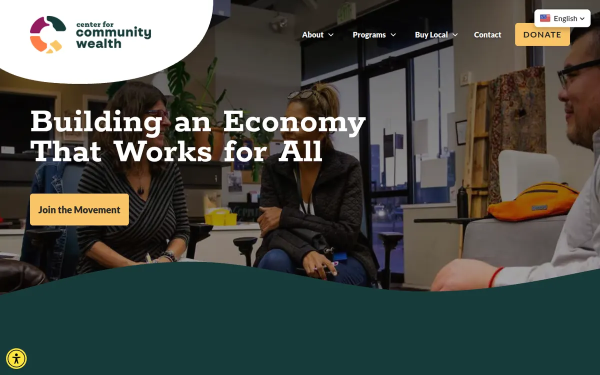 Visit the Center for Community Wealth (CFCW) website (opens in a new tab)