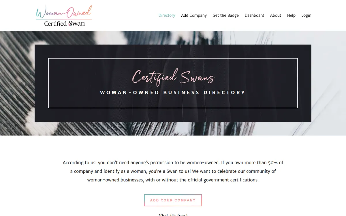 Visit the Certified Swan website (opens in a new tab)