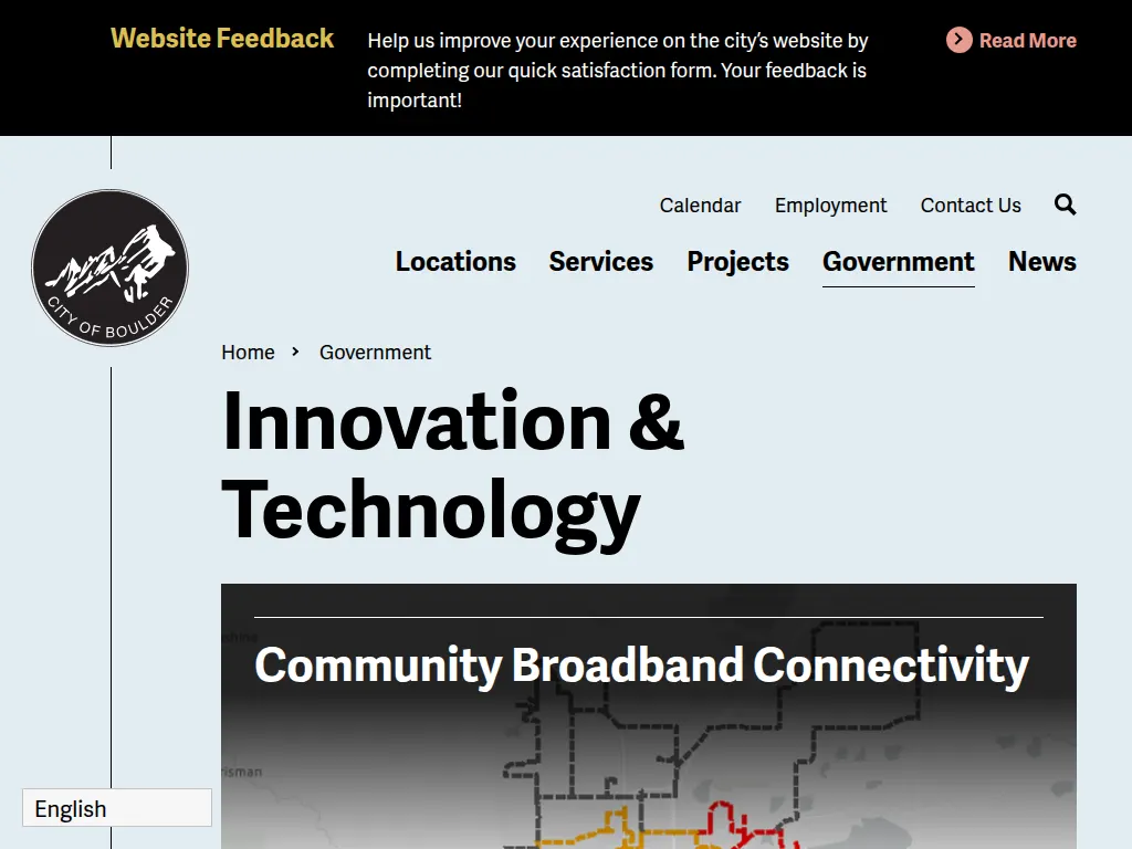 Visit the City of Boulder Innovation & Technology website (opens in a new tab)