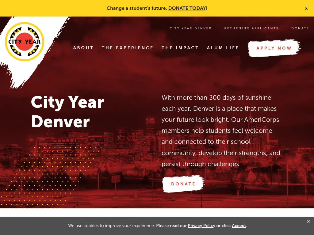 Visit the City Year Denver website (opens in a new tab)