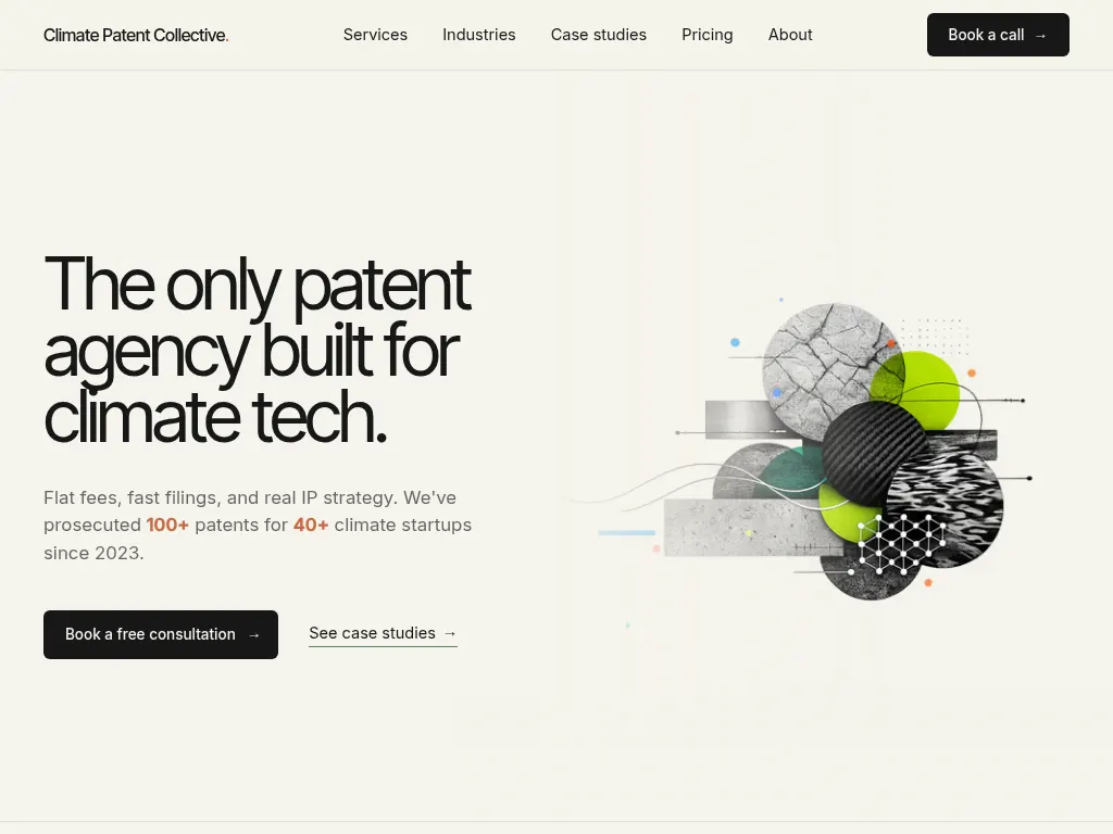 Visit the Climate Patent Collective website (opens in a new tab)