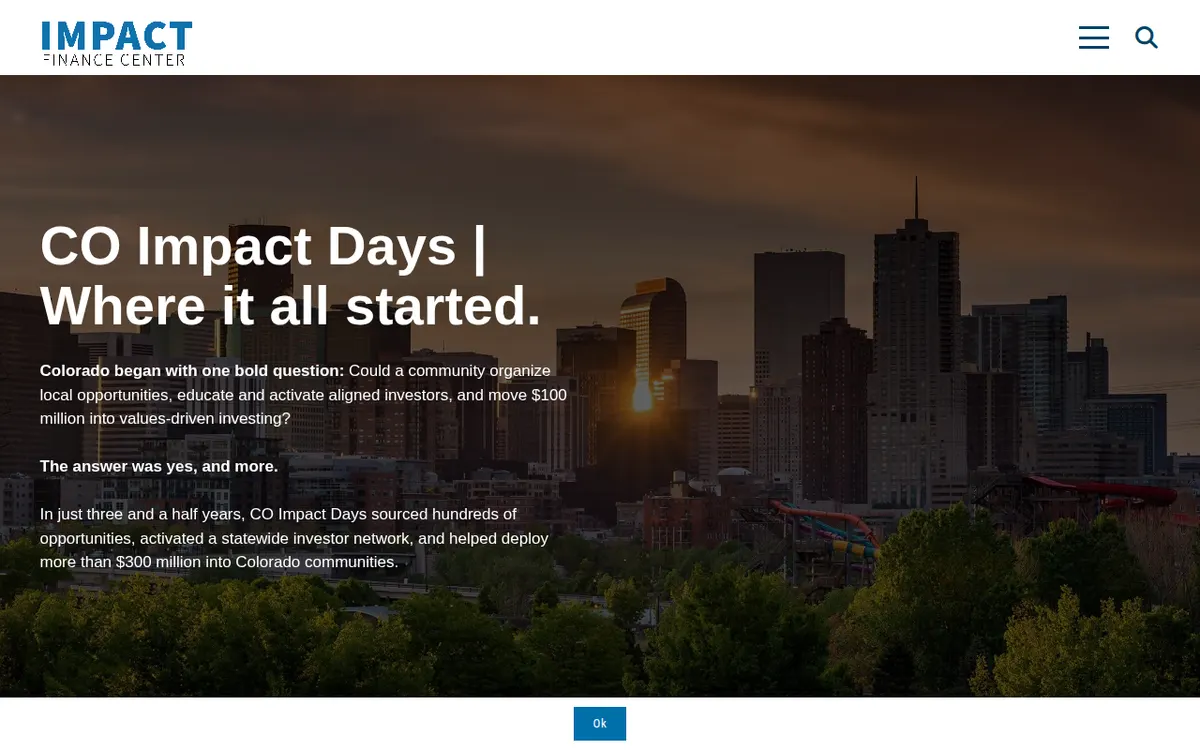 Visit the CO Impact Days website (opens in a new tab)