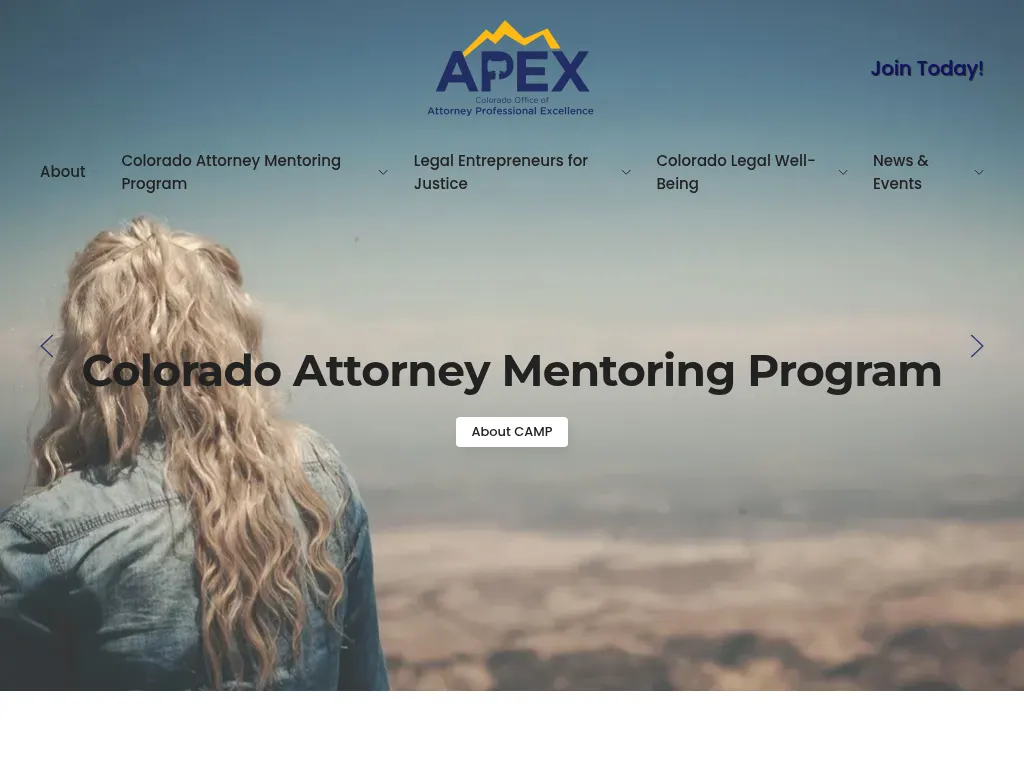 Visit the Colorado Attorney Mentoring Program website (opens in a new tab)