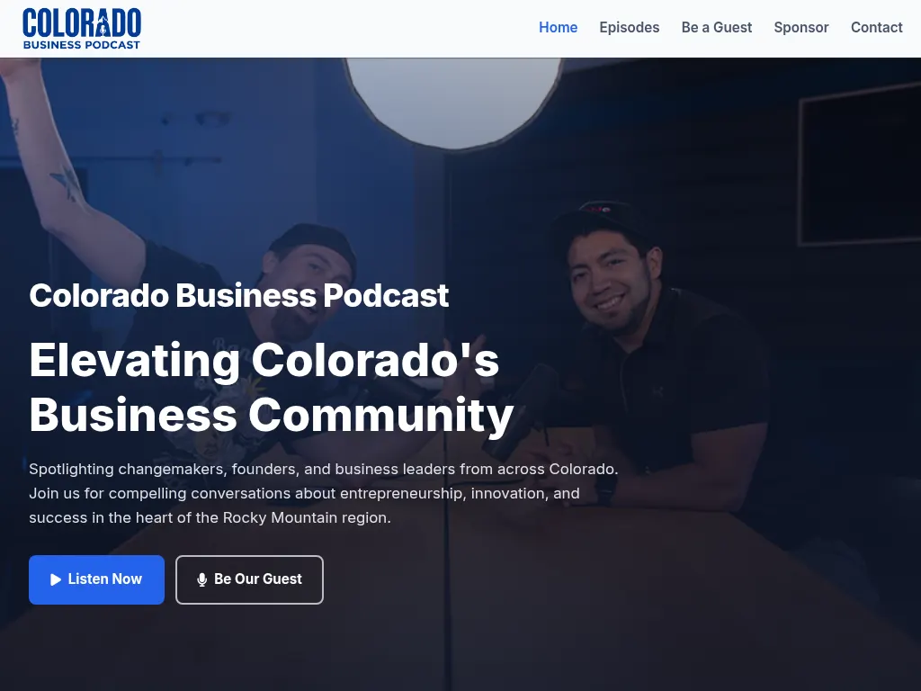 Visit the Colorado Business Podcast website (opens in a new tab)