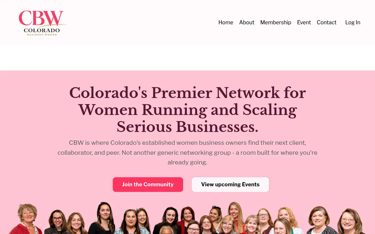 Visit the Colorado Business Women (CBW) website (opens in a new tab)