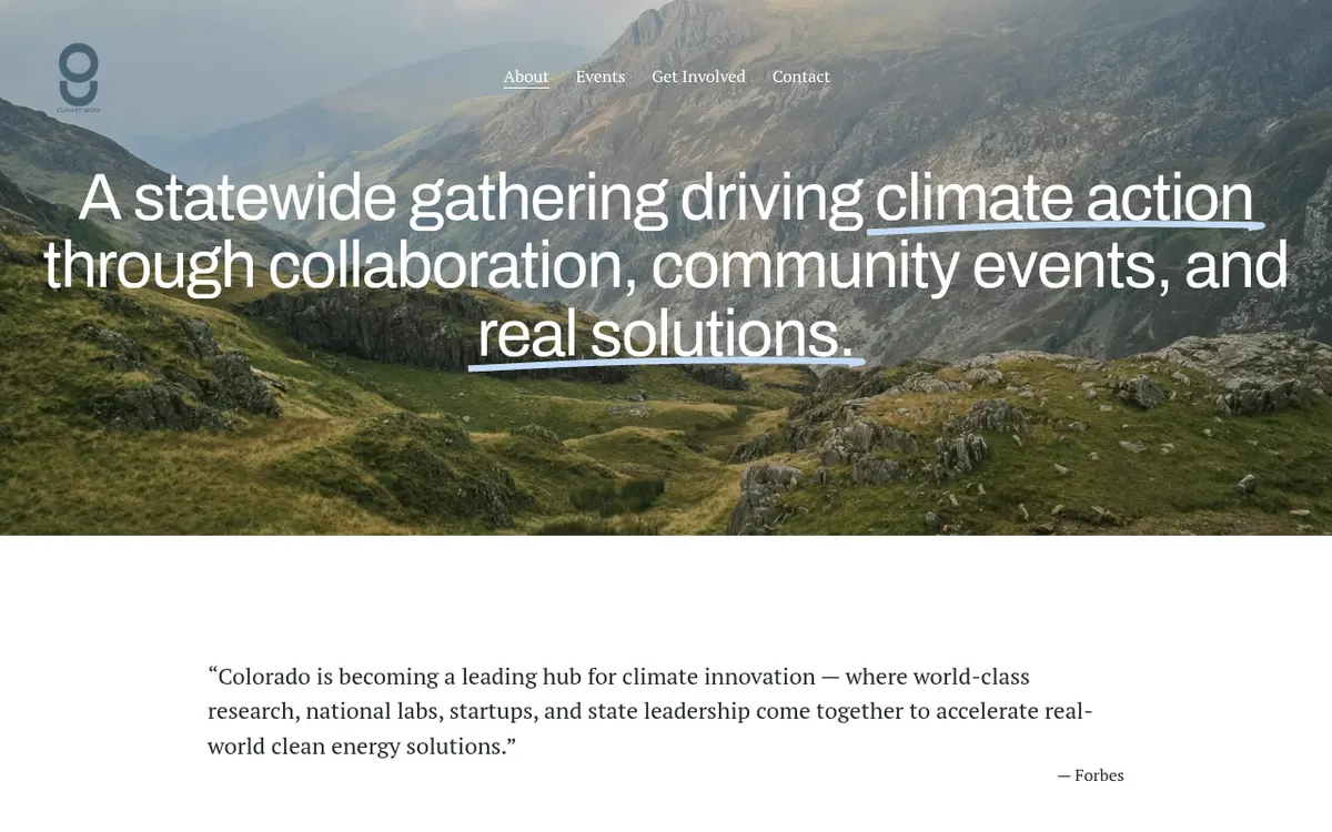 Visit the Colorado Climate Week website (opens in a new tab)