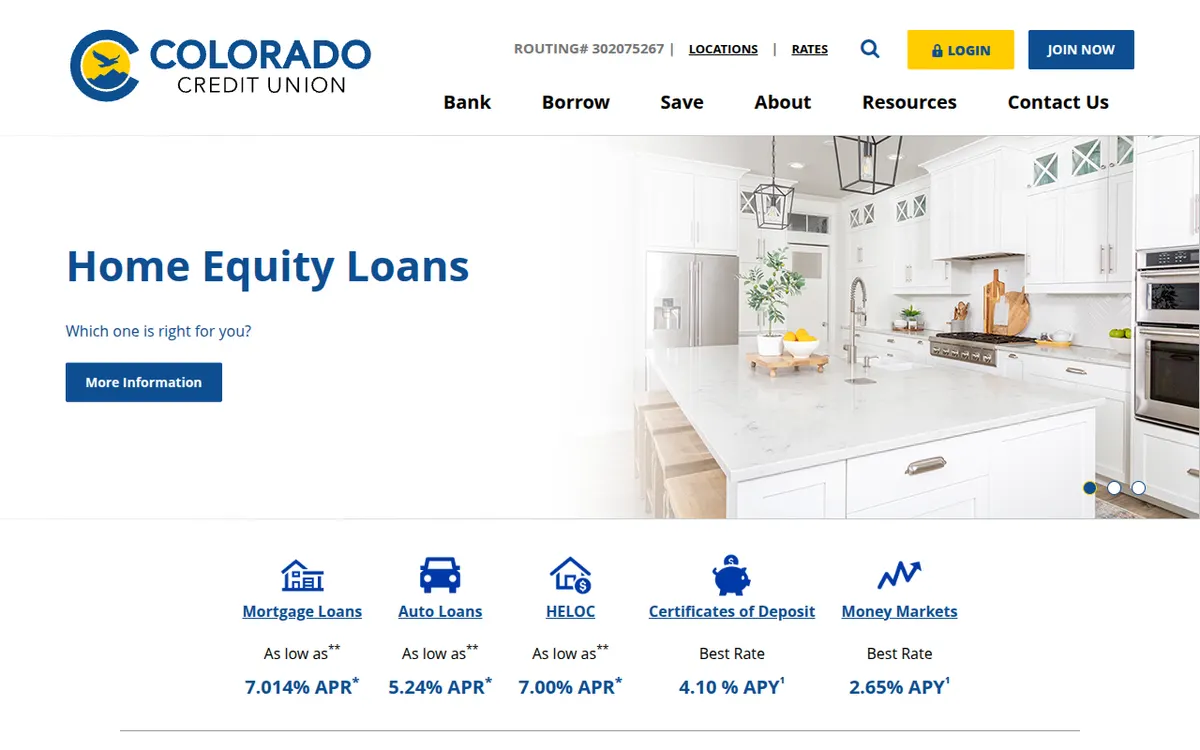 Visit the Colorado Credit Union (CCU) website (opens in a new tab)