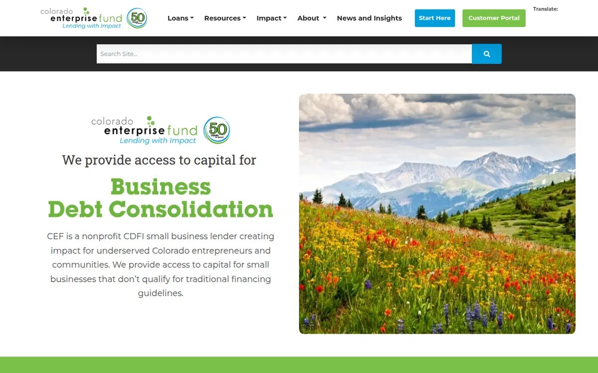 Visit the Colorado Enterprise Fund (CEF) website (opens in a new tab)