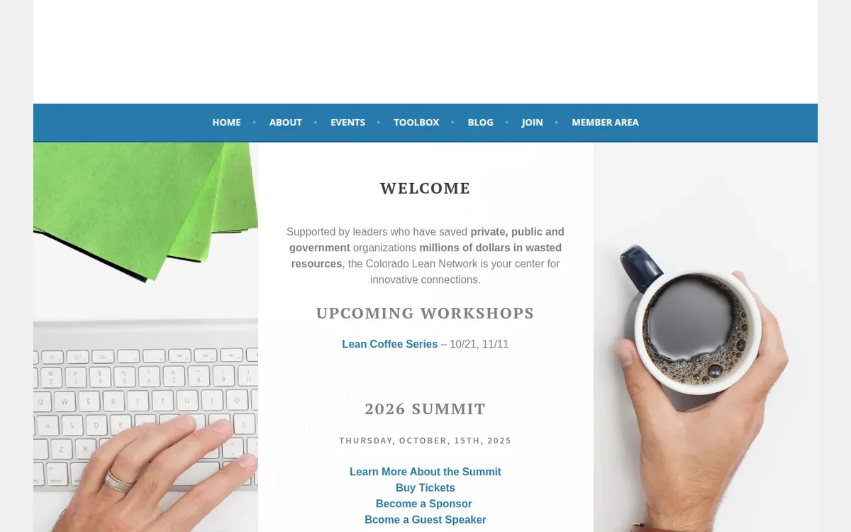 Visit the Colorado Lean Network (CLN) website (opens in a new tab)