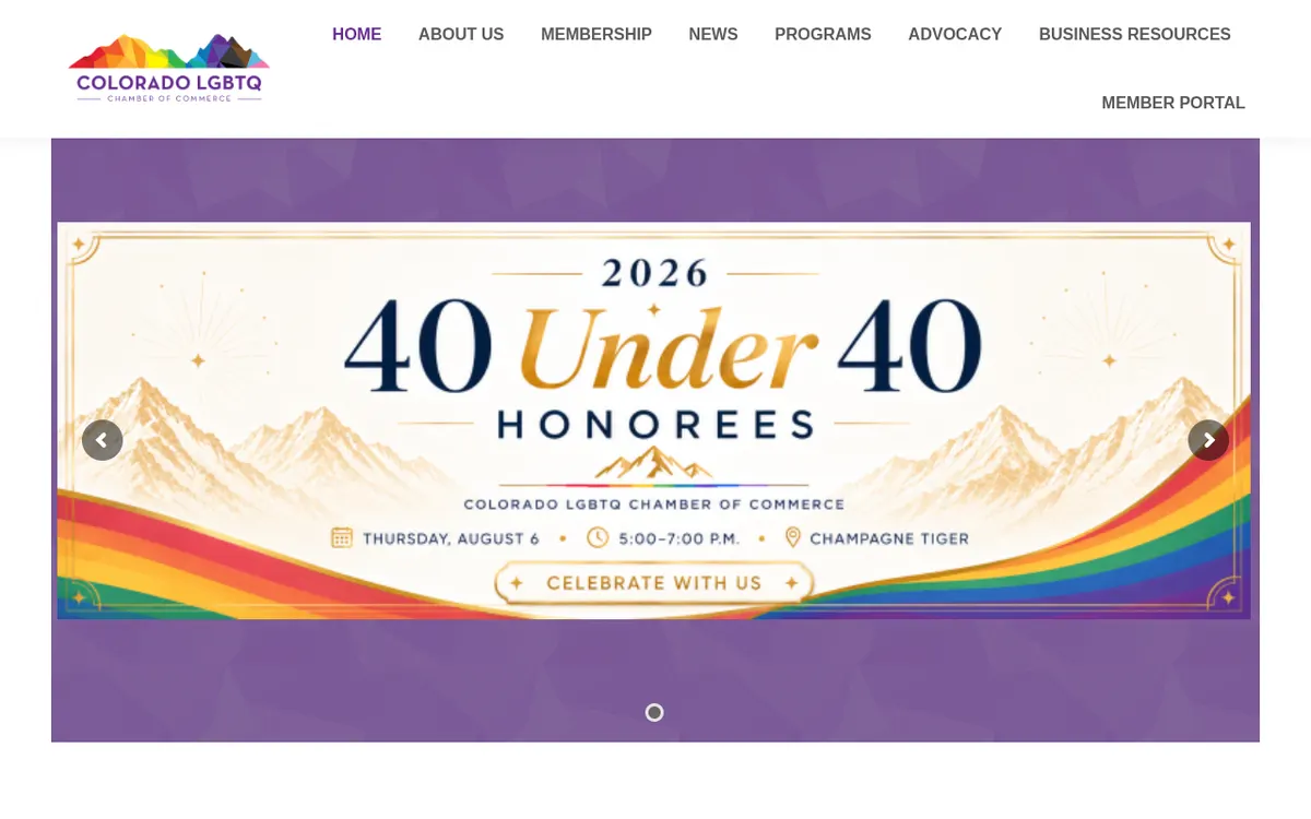 Visit the Colorado LGBTQ Chamber of Commerce website (opens in a new tab)
