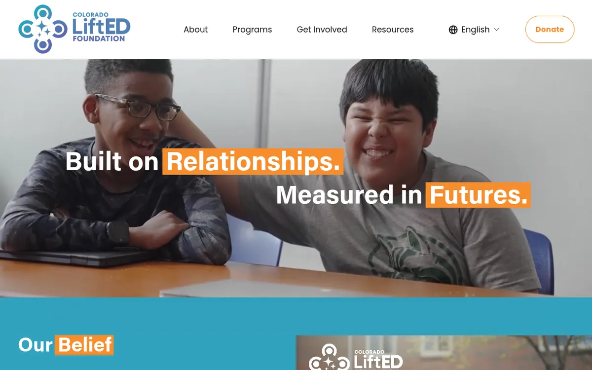 Visit the Colorado LiftED Foundation website (opens in a new tab)